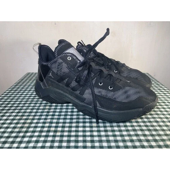 Nike Air Jordan Russel Westbrook One Take II 2 Black Silver Size 10 [CW2457-001]